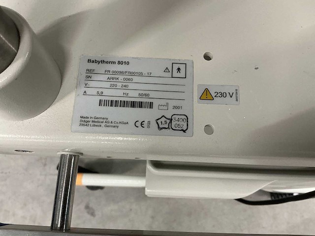 Dräger - 8010 - babyverwarmer - afbeelding 5 van  5