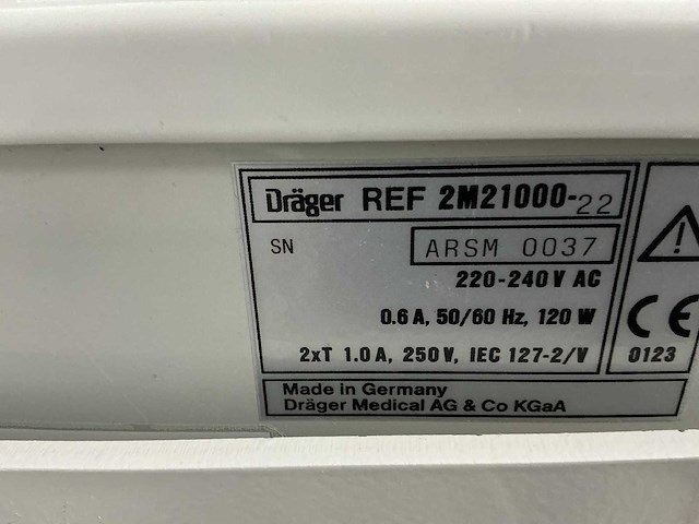Dräger - photo-therapy 4000 - fototherapielamp - afbeelding 5 van  5