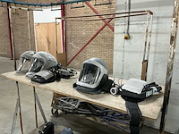 Dräger & 3m poedercoat maskers (3x) - afbeelding 1 van  6