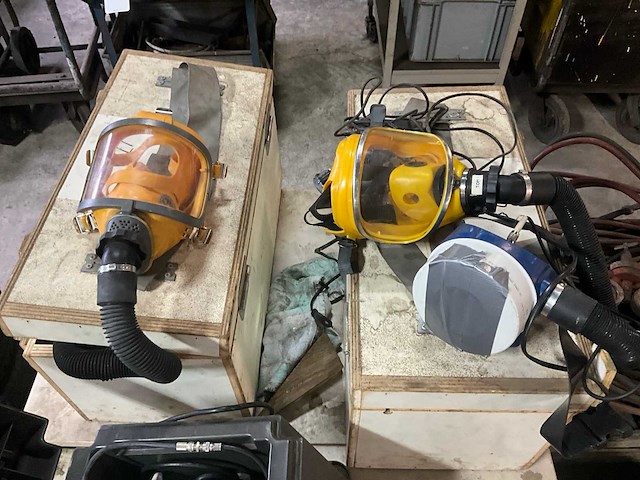 Dräger adembeschermingsset (2x) - afbeelding 1 van  4