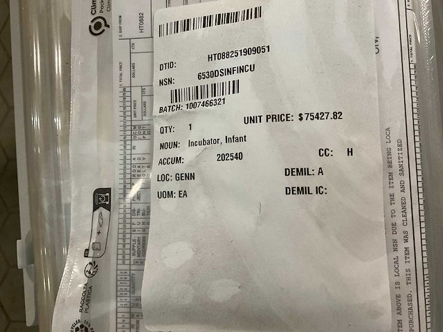 Dräger globe-trotter gt5400 neonataal transport systeem - afbeelding 4 van  12