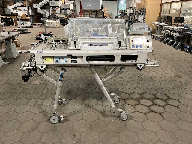 Dräger globe-trotter gt5400 neonataal transport systeem - afbeelding 9 van  12