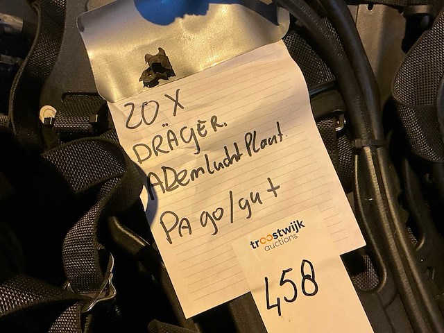 Dräger pa 90 / 94+ ademluchtplaat (20x) - afbeelding 6 van  6