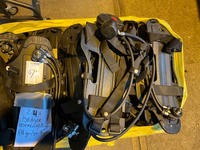 Dräger pa 90 / 94+ ademluchtplaat (20x) - afbeelding 3 van  5