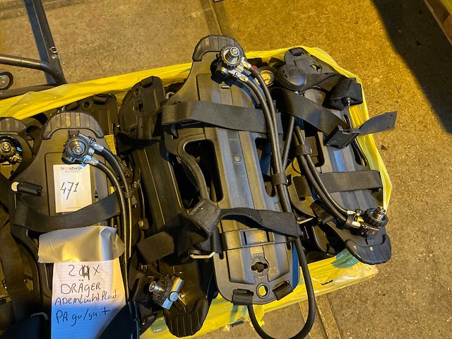 Dräger pa 90 / 94+ ademluchtplaat (20x) - afbeelding 4 van  5