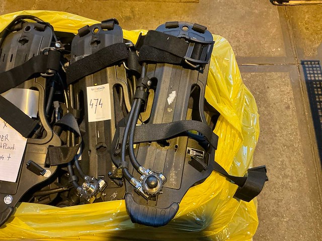 Dräger pa 90 / 94+ ademluchtplaat (24x) - afbeelding 4 van  6