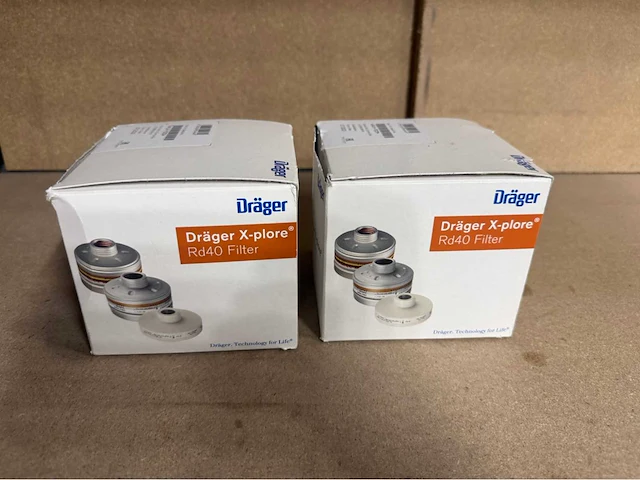 Dräger x-plore rd40 filter (2x) - afbeelding 2 van  5