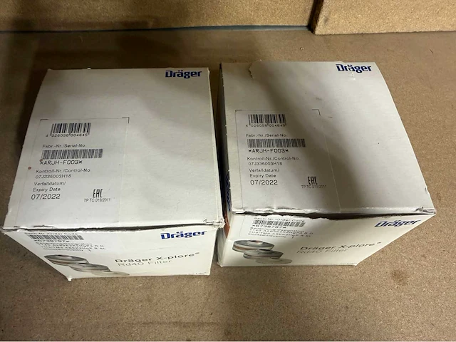 Dräger x-plore rd40 filter (2x) - afbeelding 3 van  5