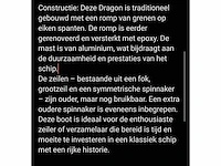 Dragon - classic sailing boat - afbeelding 3 van  11