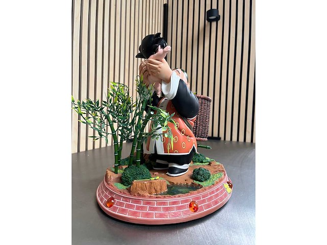 Dragon ball diorama – son gohan & grandpa gohan beeld - afbeelding 5 van  8