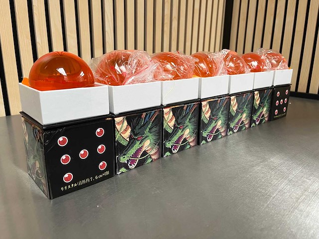 Dragon ball z crystal dragon balls (7x) - afbeelding 1 van  8