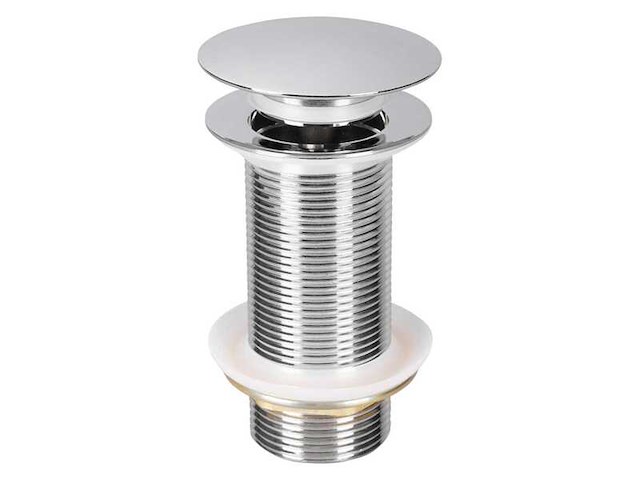 Drain vonato, pop up drain inbouw, chroom - afbeelding 1 van  4