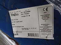 Draka - hulta cca 2x16+as16mm - rol elektrakabel 61m - afbeelding 2 van  2