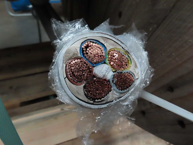 Draka - hultflex cca 5g185 - rol voedingskabel 27m - afbeelding 3 van  4