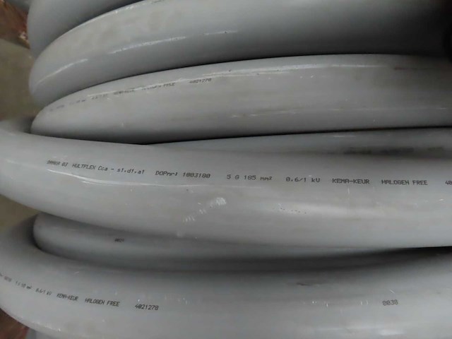 Draka - hultflex cca 5g185 - rol voedingskabel 27m - afbeelding 4 van  4