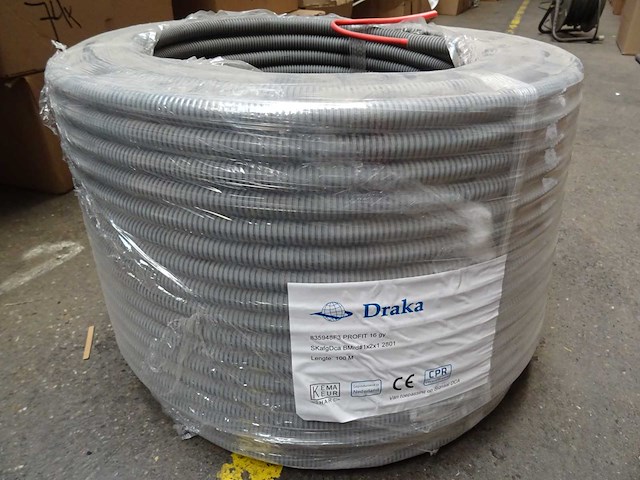 Draka - profit 16 gy - skafgdca 1x2x1 - voorbedrade flexbuis 100m - afbeelding 1 van  3