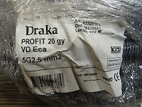 Draka - profit 20 gy vd eca 5g2,5mm2 - voorbedrade flexbuis 100m - afbeelding 2 van  2