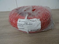Draka - tecsun h1z2z2-k red - solarkabel 100 mtr