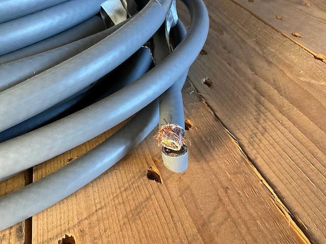 Draka asf 7g1,5 stuurstroomkabel op haspel - afbeelding 3 van  3