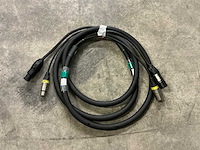 Draka combi kabel powercom true1 + xlr 5p 3m (10x) - afbeelding 1 van  4