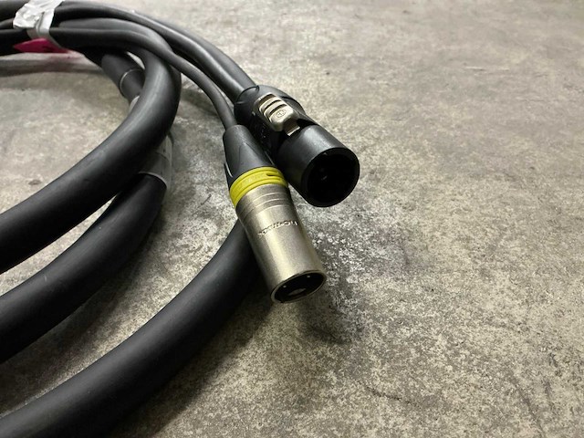 Draka combi kabel powercom true1 + xlr 5p 3m (10x) - afbeelding 3 van  4