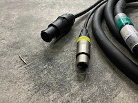 Draka combi kabel powercom true1 + xlr 5p 3m (20x) - afbeelding 2 van  4
