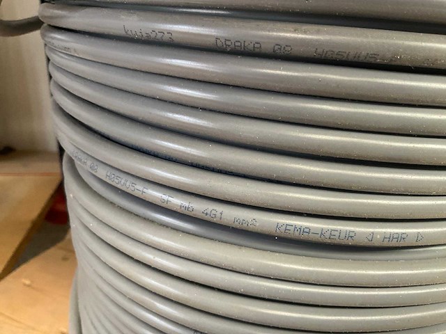 Draka elektrakabel 4g1 mm² - afbeelding 2 van  2