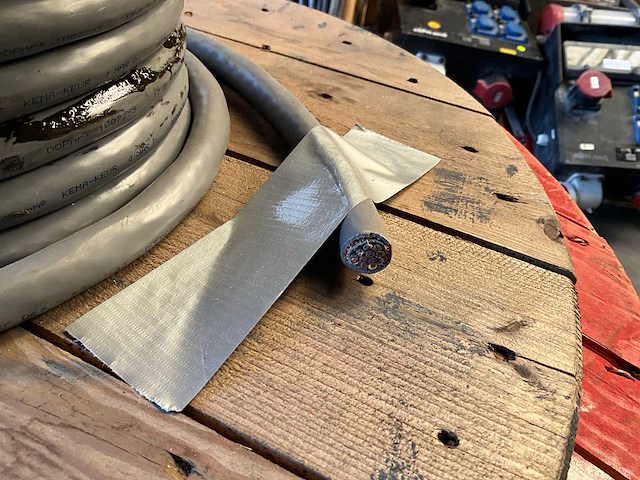 Draka kabel op haspel (4x) - afbeelding 5 van  10