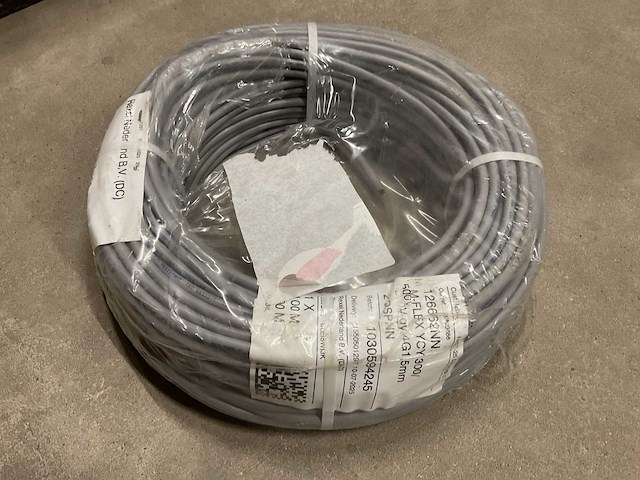 Draka m-flex ycy 300/500v 4g1.5mm rol á 100m stuurstroomkabel - afbeelding 1 van  2