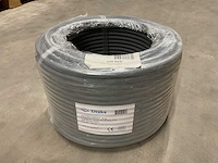 Draka u/utp cat.5e profit 16mm rol á 100m voorbedraade flexibele buis - afbeelding 1 van  2