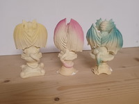 Draken horen zien en zwijgen nr kl048 3 pcs aantal 1 set. - afbeelding 3 van  5