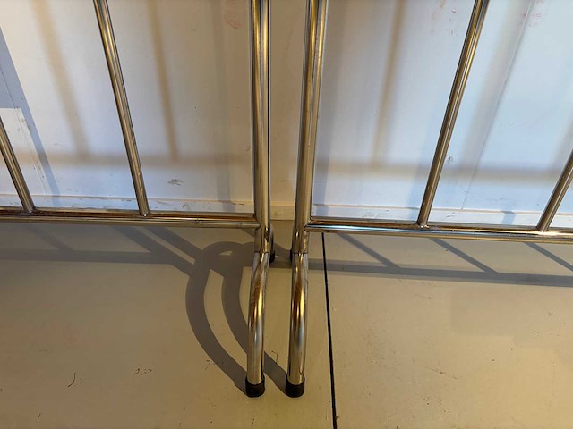 Dranghek - rvs - construction fence - 2026 (50x) - afbeelding 2 van  10