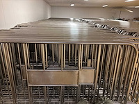 Dranghek - rvs - construction fence - 2026 (50x) - afbeelding 1 van  10