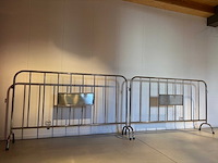 Dranghek - rvs - construction fence - 2026 (75x) - afbeelding 9 van  10