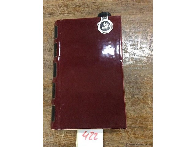 Drankhouder in boekvorm h:18. - afbeelding 1 van  2