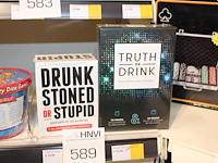 Drankspellen drunk stoned or stupid en truth or drink, leeftijd 18+. - afbeelding 1 van  2