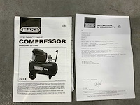 Draper - 50l - luchtcompressor - afbeelding 1 van  3