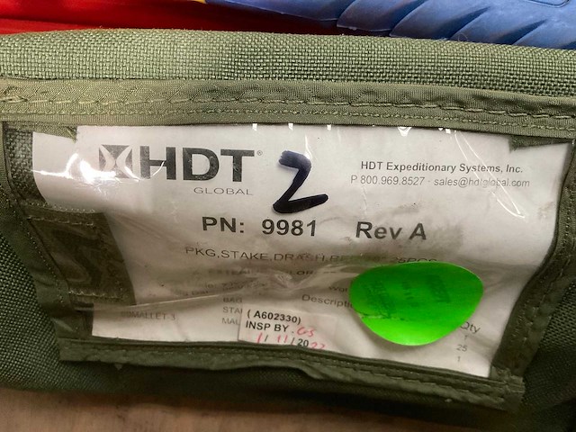 Drash pin set steel stake - afbeelding 1 van  2