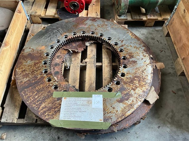 Draw works nov 345 clutch plate – centrale koppelingsplaat voor boorlier (3x) - afbeelding 1 van  4