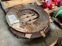 Draw works nov 345 clutch plate – centrale koppelingsplaat voor boorlier (3x) - afbeelding 2 van  4