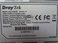 Draytek - vigor2862b - firewall router - afbeelding 2 van  2