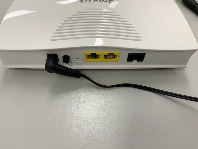 Draytek vigor 167 vdsl2 super vectoring modem - afbeelding 3 van  3