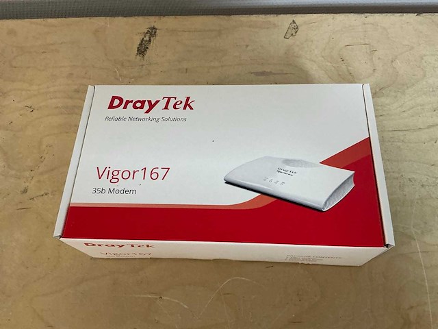 Draytek vigor167 modem (5x) - afbeelding 1 van  4