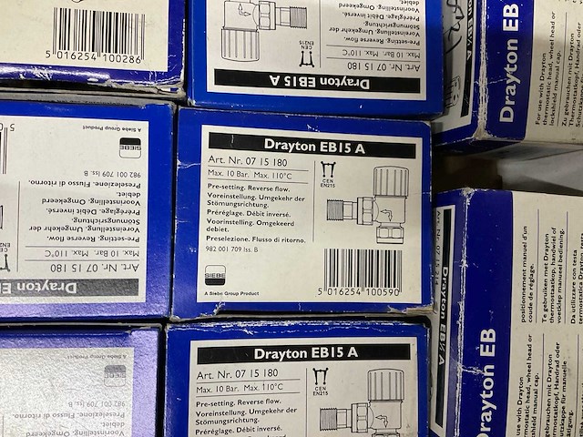 Drayton thermostatische radiatorkraan 07 15 214 (23x) - afbeelding 2 van  4