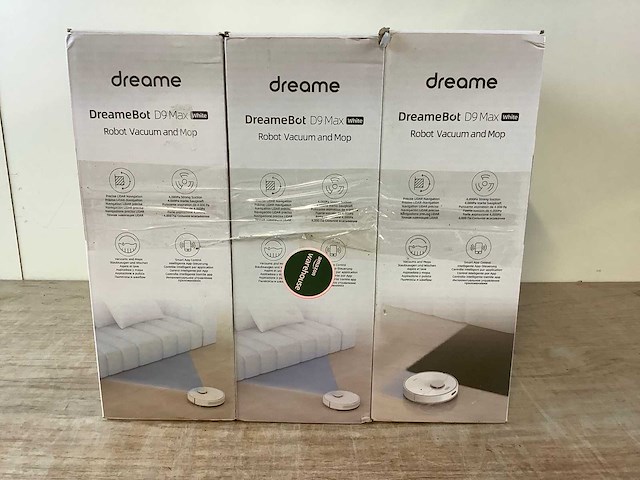 Dreame d9 max robotstofzuiger (3x) - afbeelding 11 van  18
