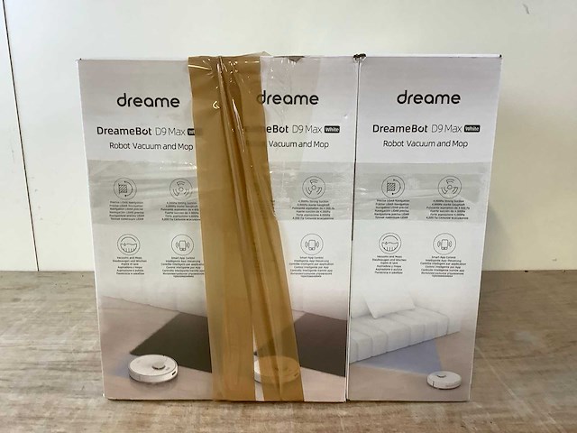 Dreame d9 max robotstofzuiger (3x) - afbeelding 12 van  19