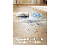 Dreame d9 max robotstofzuiger en dweil ldsnavigatie tapijt, harde vloeren en huisdierhaar wit - afbeelding 3 van  8