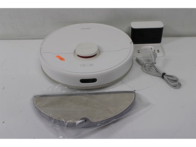 Dreame d9 max robotstofzuiger en dweil ldsnavigatie tapijt, harde vloeren en huisdierhaar wit - afbeelding 5 van  6