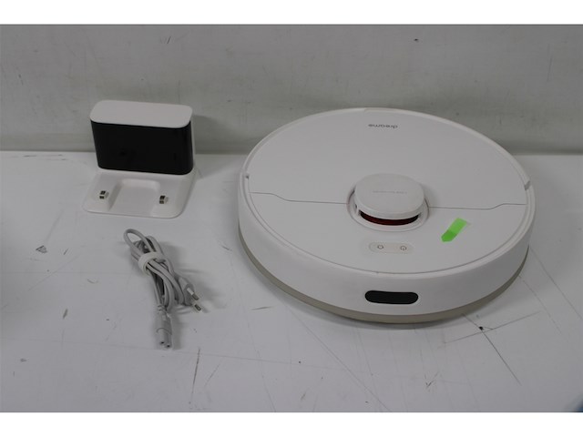 Dreame d9 max robotstofzuiger en dweil ldsnavigatie tapijt harde vloeren en huisdierhaar wit - afbeelding 5 van  6