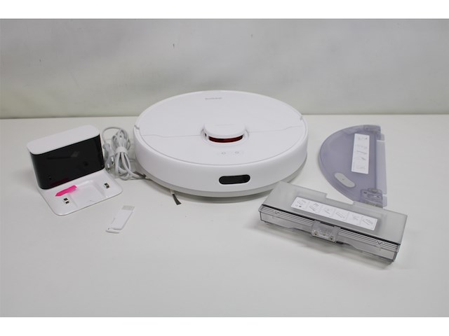 Dreame d9 max robotstofzuiger en dweil ldsnavigatie tapijt harde vloeren en huisdierhaar wit - afbeelding 5 van  6